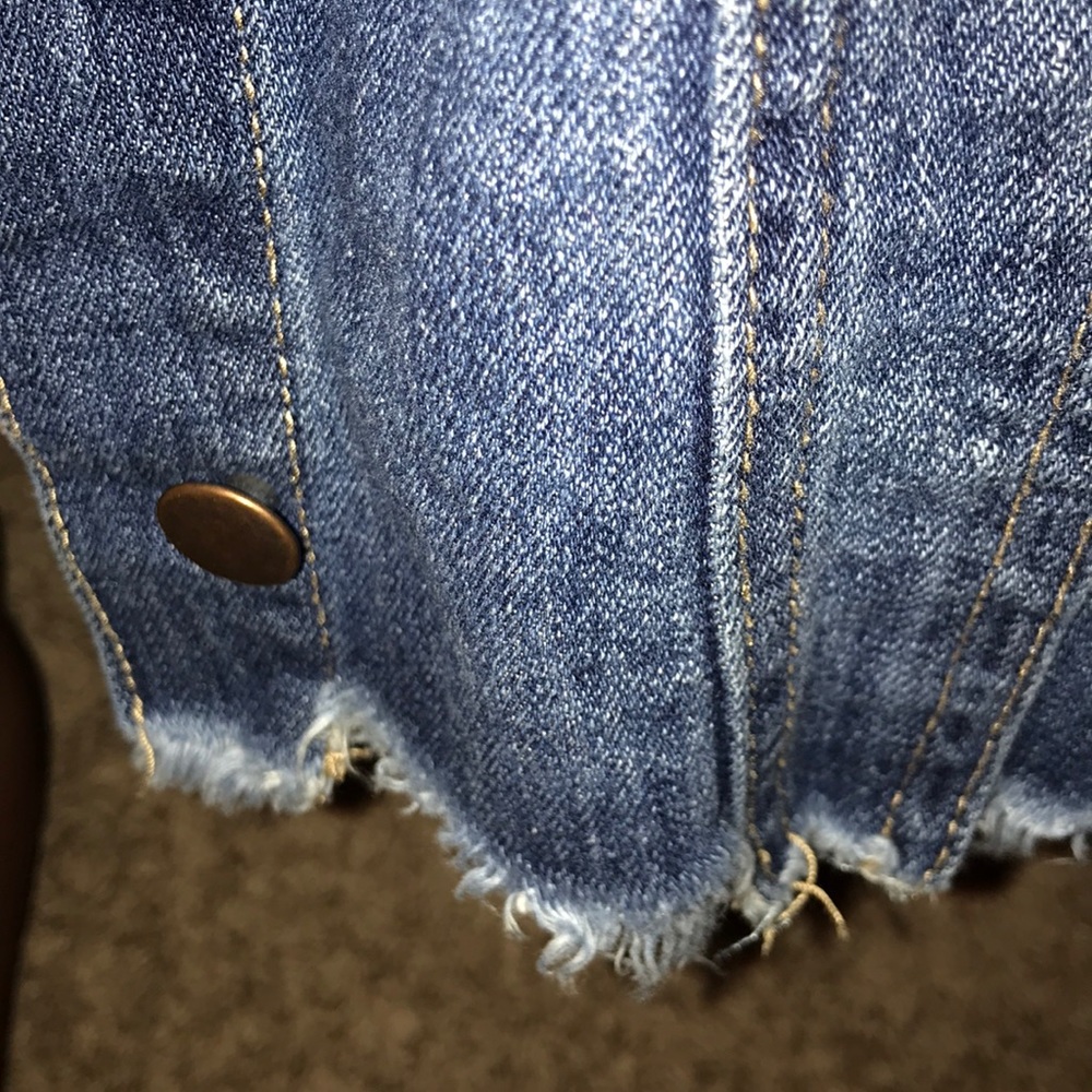 Forever 21 Dark Jean Jacket - Picture 7 of 8